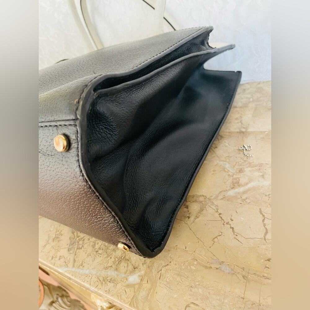 KATE SPADE Elegant Large Black and White Handbag TOTE shoulder bag - Picture 8 of 9
